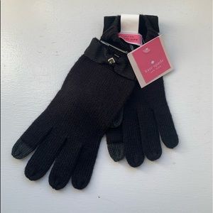 BRAND NEW black kate spade gloves